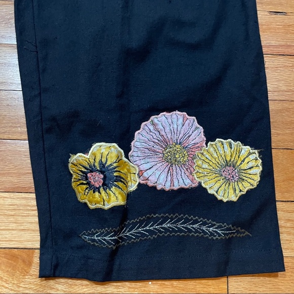 Nouveau Monde by Kaktus Linen Blend Capri Pants Women’s XL Inseam 23” NWT - Picture 3 of 10